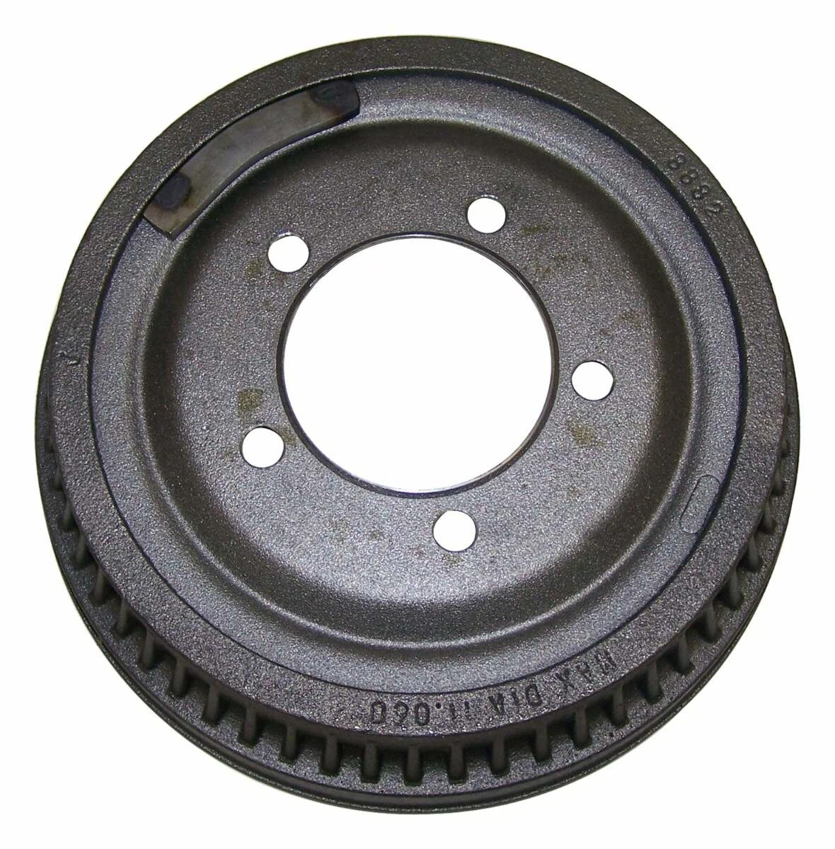 Vintage - Metal Unpainted Brake Drum - J5352476